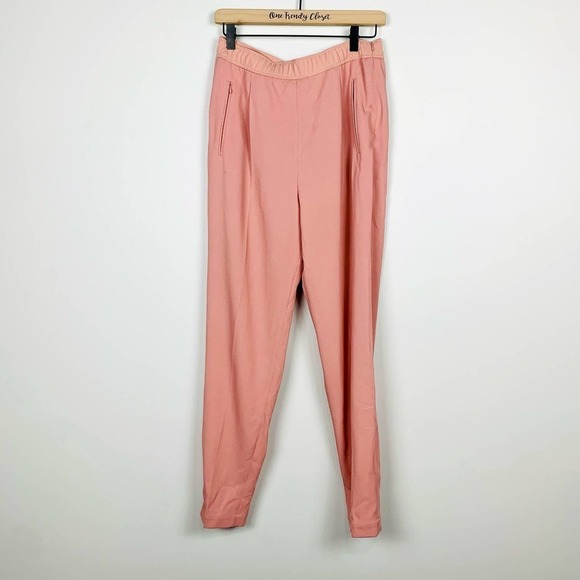 #4 Akris Punto NWOT Dress Pant Zip Pockets Elastic Waist Work Comfy Virgin Wool - Picture 1 of 10